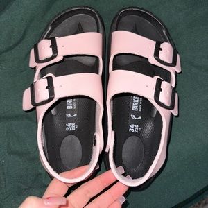 New Pink milano Brikenstocks